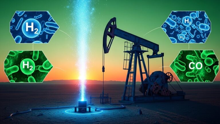 Microbes Transforment Puits Pétroliers en Usines Hydrogène   Innovationsfr