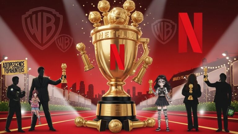 Netflix Triomphe aux Golden Globes 2026   Innovationsfr