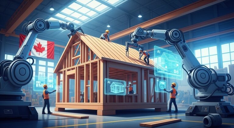 Robots et IA  la solution à la crise du logement au Canada    Innovationsfr