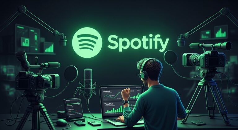 Spotify Abaisse le Seuil de Monétisation Vidéo Podcasts   Innovationsfr