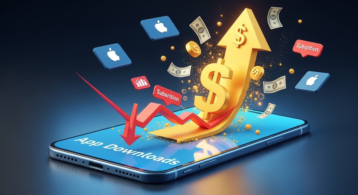 Téléchargements en Baisse mais Revenus Explosent en 2025   Innovationsfr