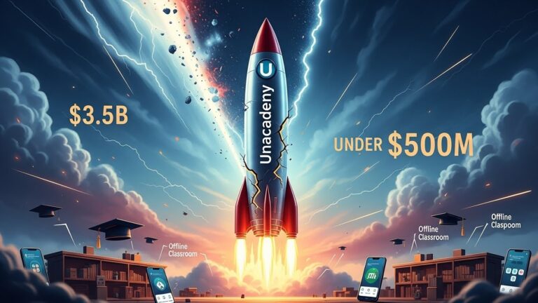 Unacademy Vale Moins de 500 M$ et Explore des Fusions   Innovationsfr