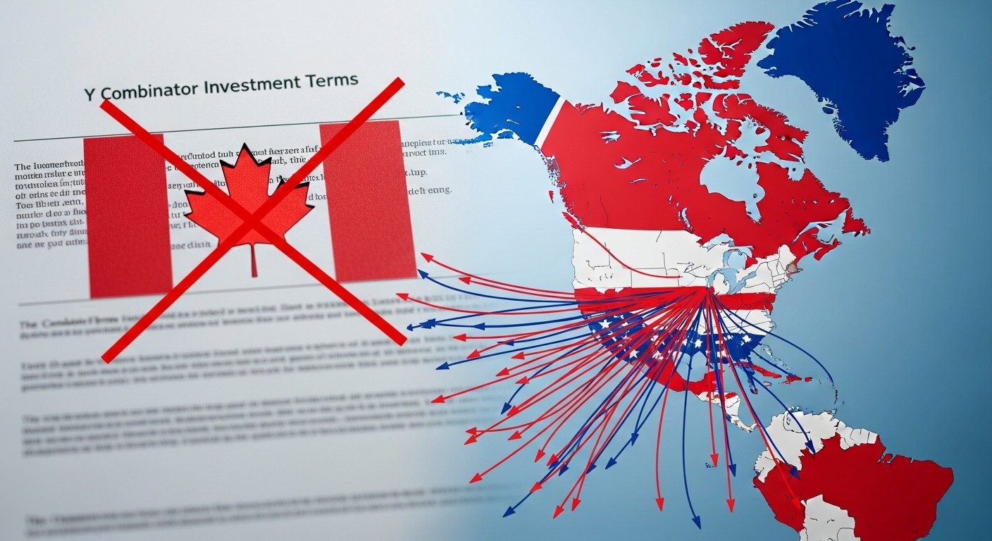 Y Combinator Exclut le Canada  Réactions Vives   Innovationsfr
