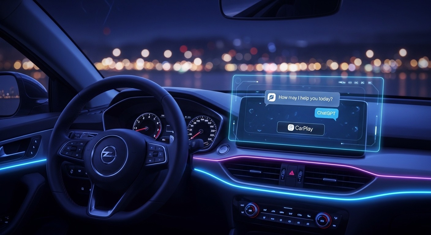 Apple CarPlay Intègre les Chatbots IA   Innovationsfr