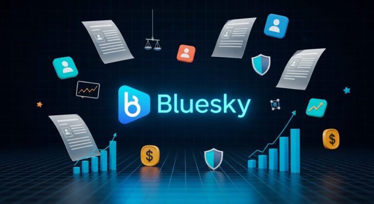 Bluesky Publie Son Premier Rapport de Transparence   Innovationsfr