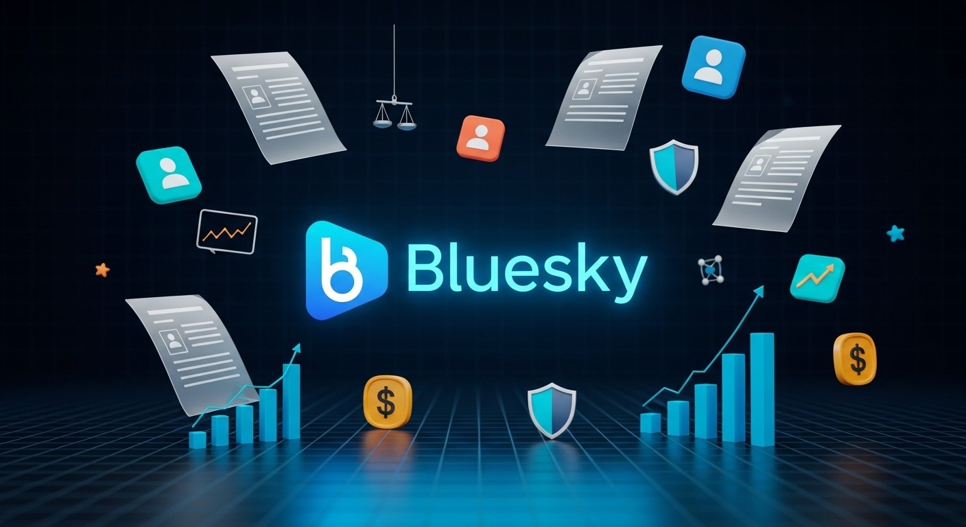 Bluesky Publie Son Premier Rapport de Transparence   Innovationsfr