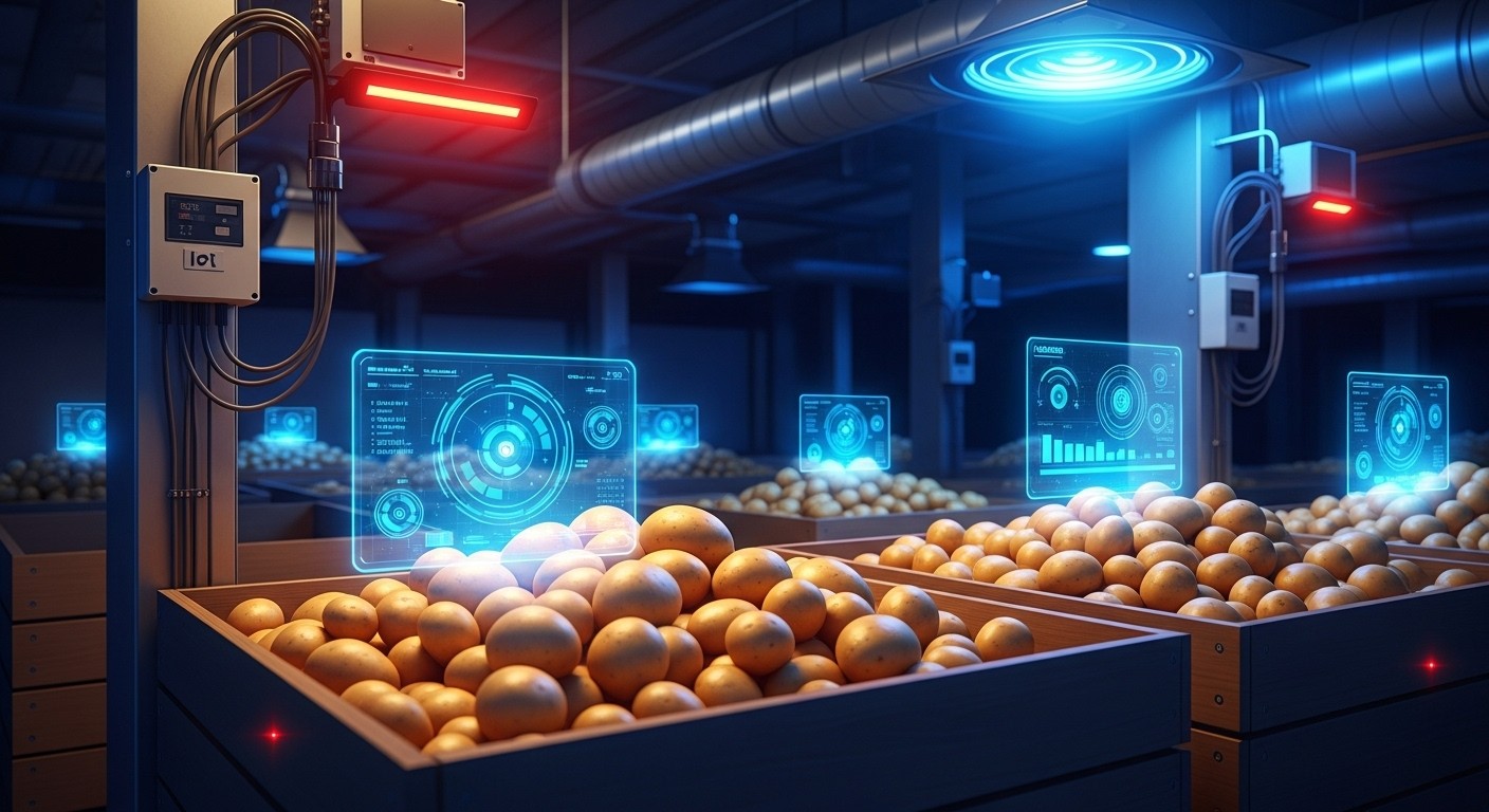 Cellar Insights Révolutionne le Stockage des Pommes de Terre   Innovationsfr