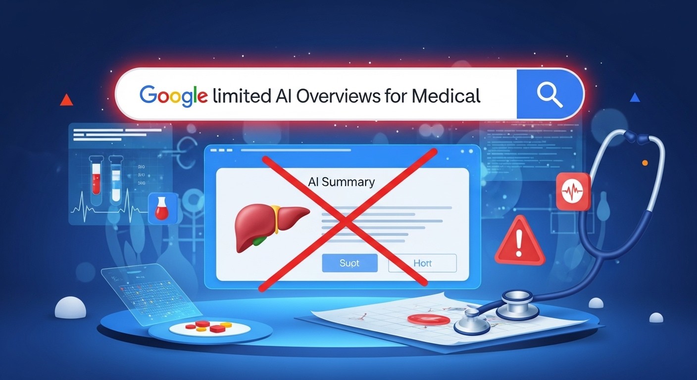 Google Limite ses AI Overviews pour Requêtes Médicales   Innovationsfr
