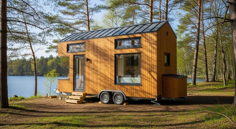 Maison Tiny Hirondelle  Ultra Compacte et Abordable   Innovationsfr