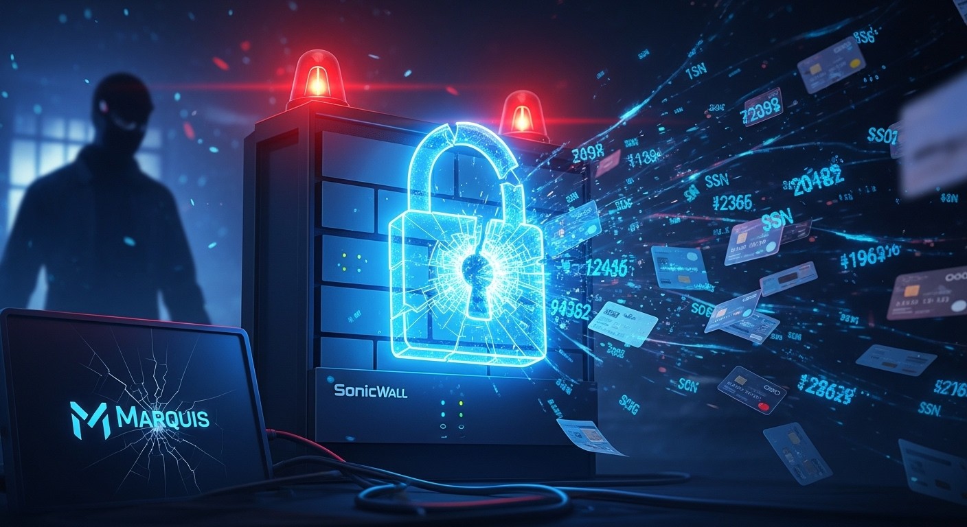 Marquis Pointe SonicWall dans une Brèche Majeure   Innovationsfr