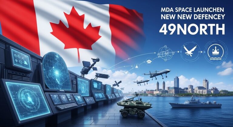 MDA Space Lance 49North Pour la Défense   Innovationsfr