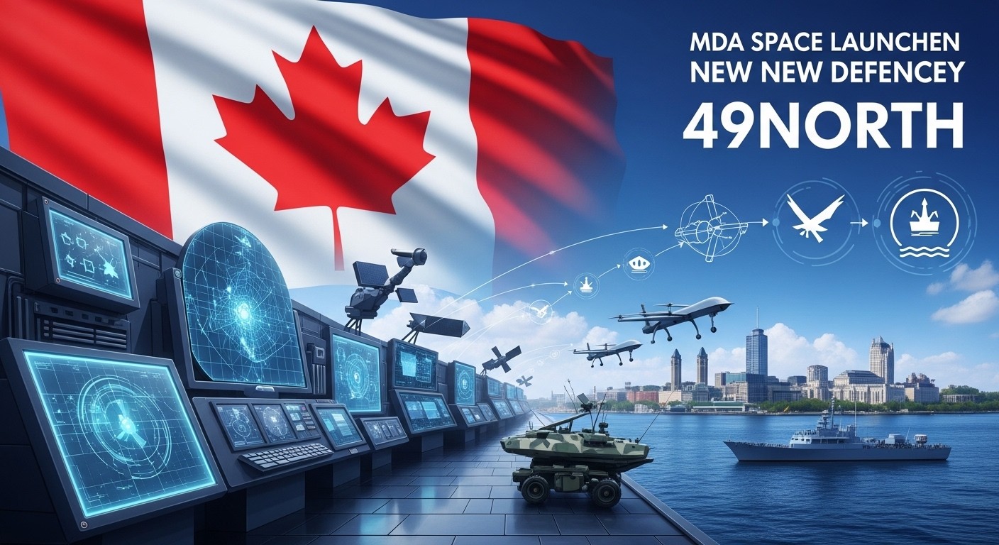 MDA Space Lance 49North Pour la Défense   Innovationsfr