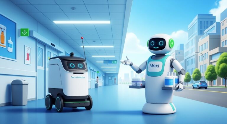 Serve Robotics Acquière Diligent pour la Santé   Innovationsfr