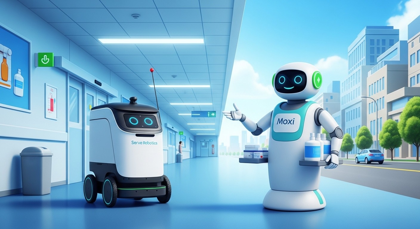 Serve Robotics Acquière Diligent pour la Santé   Innovationsfr