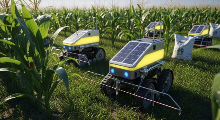 Upside Robotics Révolutionne la Fertilisation du Maïs   Innovationsfr