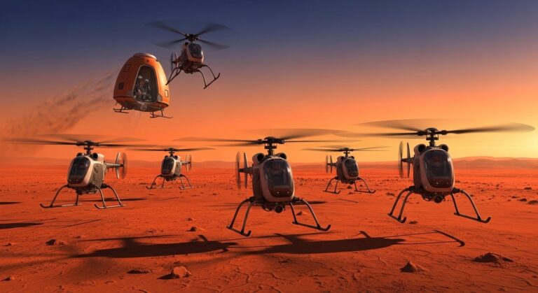 AeroVironment Veut Envoyer Six Hélicoptères sur Mars   Innovationsfr