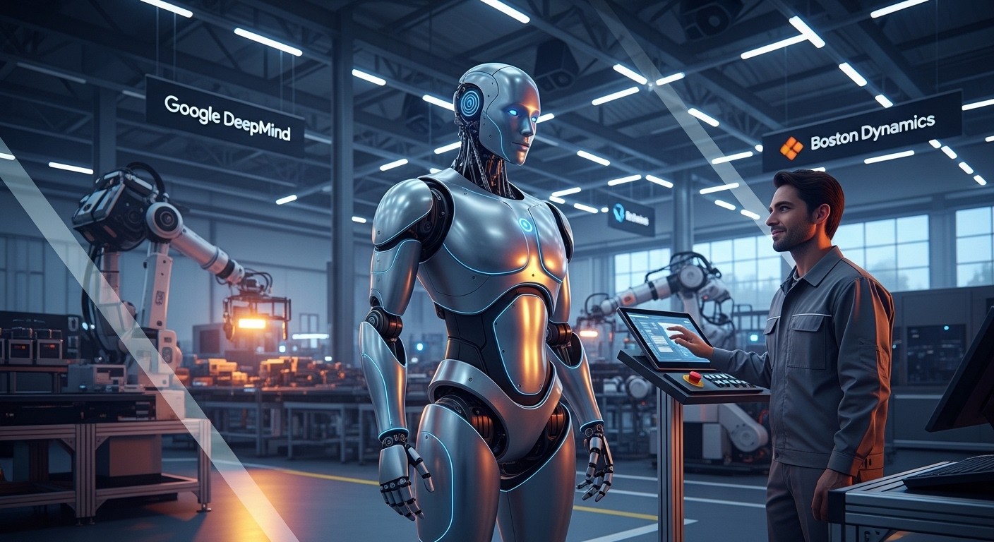 Boston Dynamics et DeepMind Révolutionnent Atlas   Innovationsfr