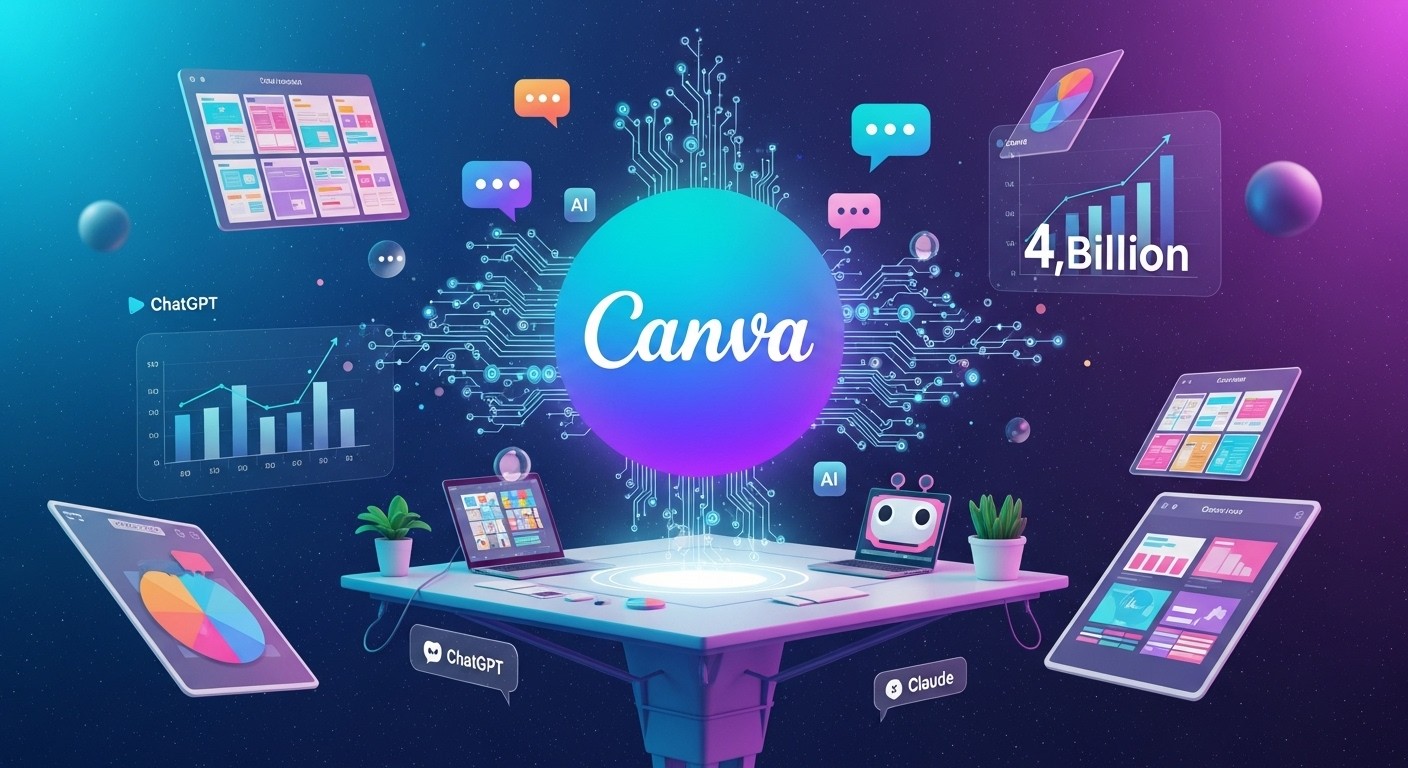 Canva Atteint 4 Milliards de Revenus en 2025   Innovationsfr