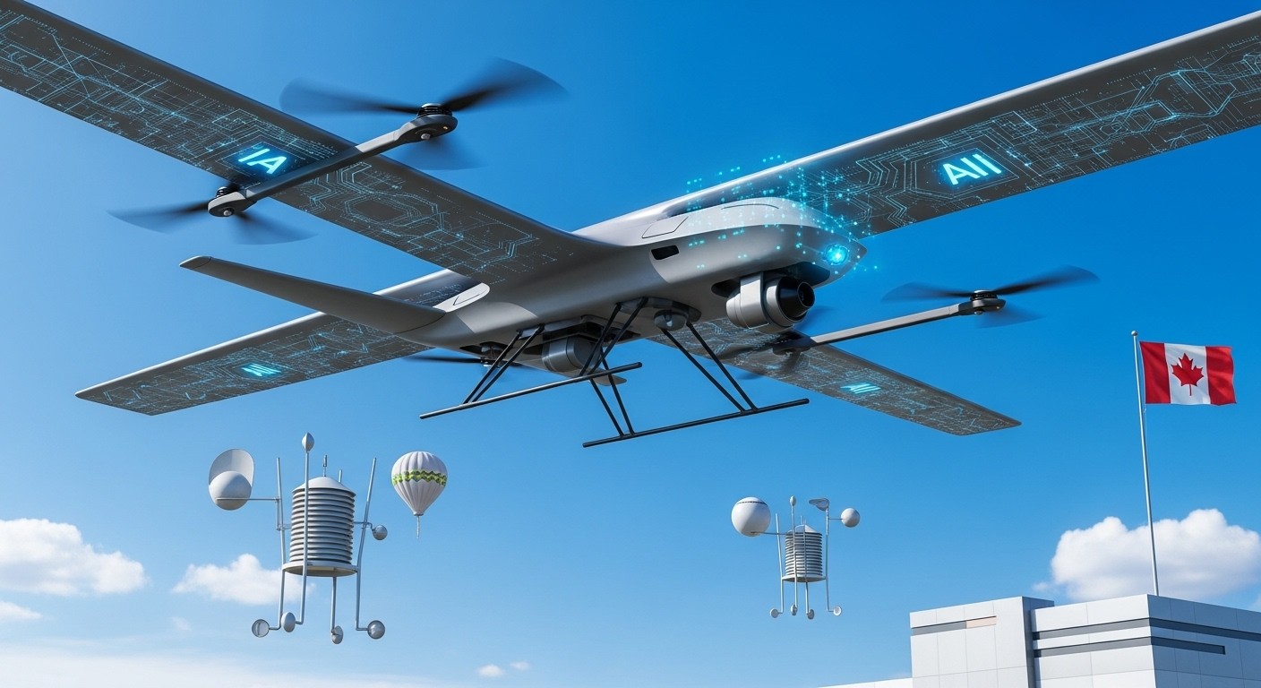 Drone IA Canadien  11 M$ pour lAltitude Autonome   Innovationsfr