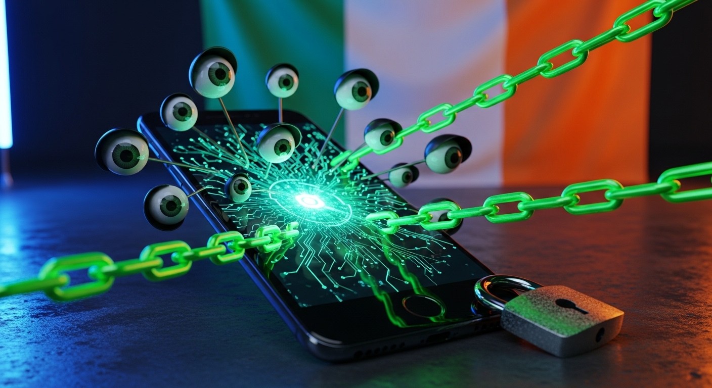 Irelande  La Police Bientôt Autorisée à Utiliser des Spywares   Innovationsfr