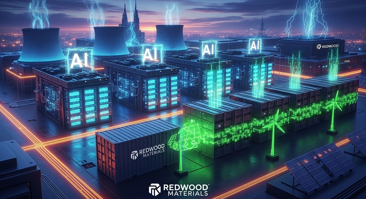 Le Boom IA Des Data Centers Propulse Le Stockage Énergie De Redwood   Innovationsfr